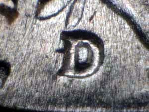 1942-D Repunched Mintmark RPM-007