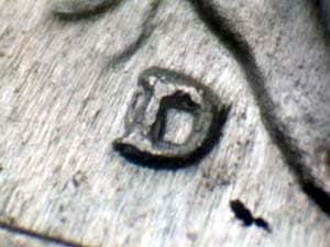 1945-D Repunched Mintmark RPM-006