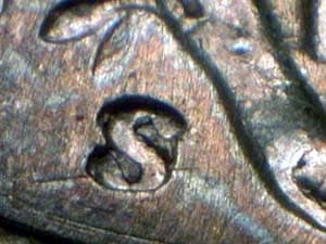 1945-S Repunched Mintmark RPM-003