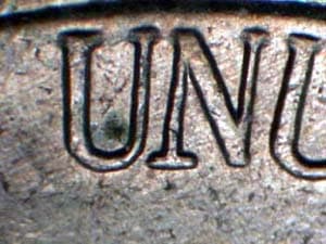 1957 Doubled Die Reverse DDR-004