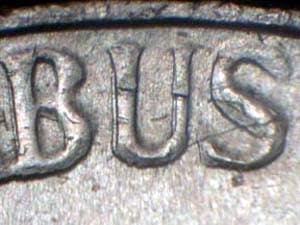 1962 Doubled Die Reverse DDR-003