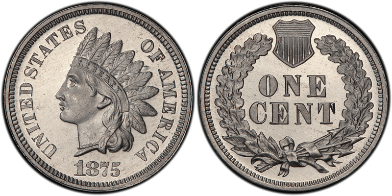 1875 Cent Patterns