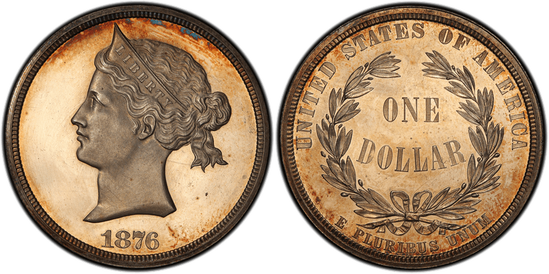 1876 Dollar Patterns