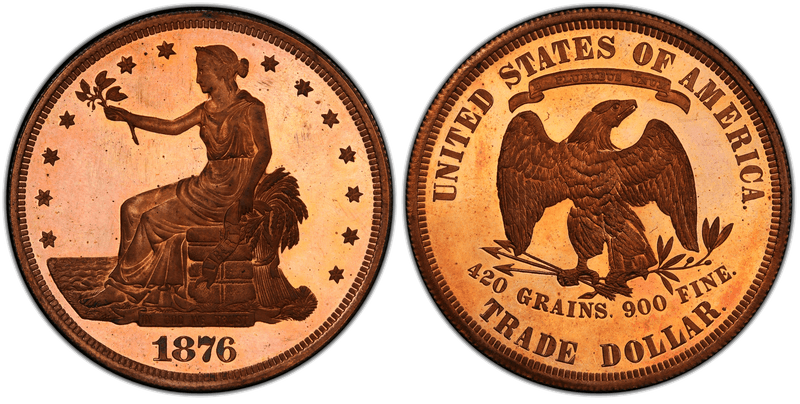 1876 Proof Dollar Pattern - J-1476