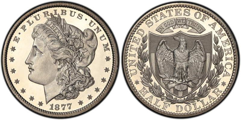 1877 Proof Half Dollar Pattern - J-1503
