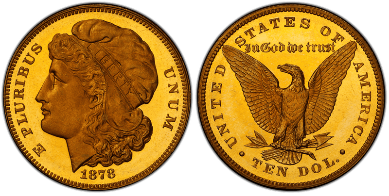 1878 Proof Eagle Pattern - J-1581
