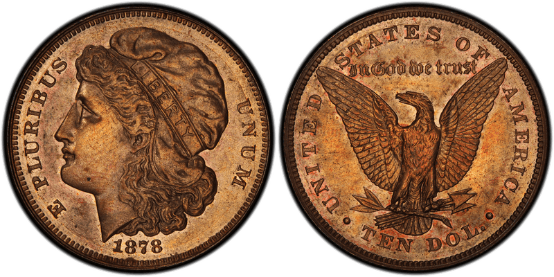 1878 Proof Eagle Pattern - J-1582