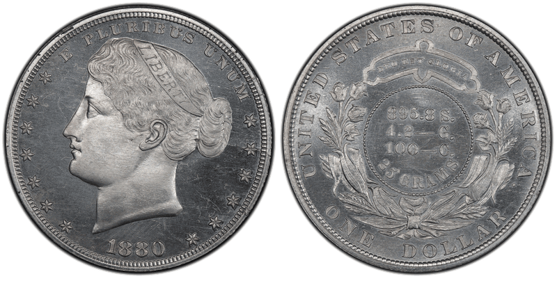 1880 Proof Dollar Pattern - J-1650