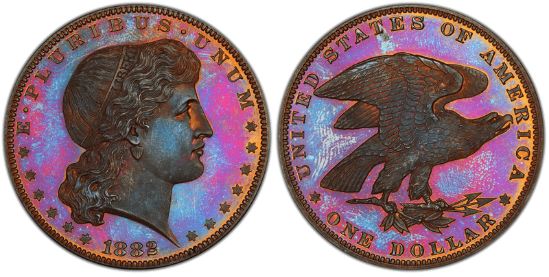 1882 Proof Dollar Pattern - J-1703