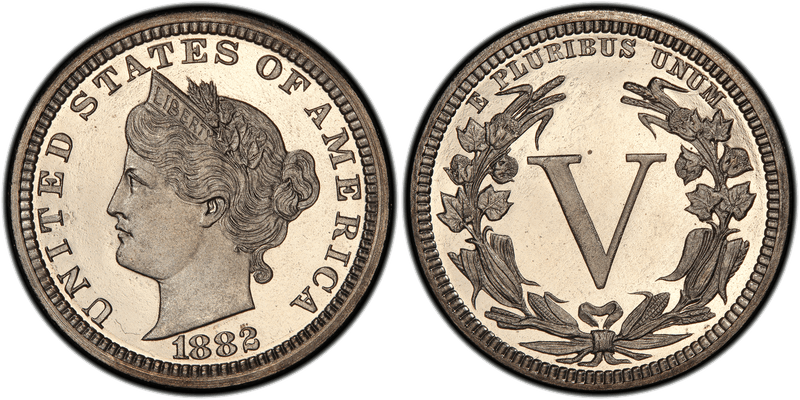 1882 Proof Nickel Pattern - J-1683