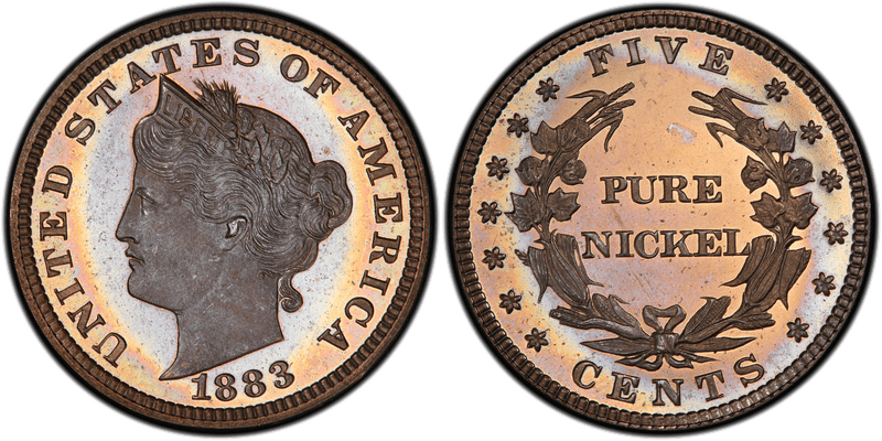 1883 Proof Nickel Pattern - J-1704