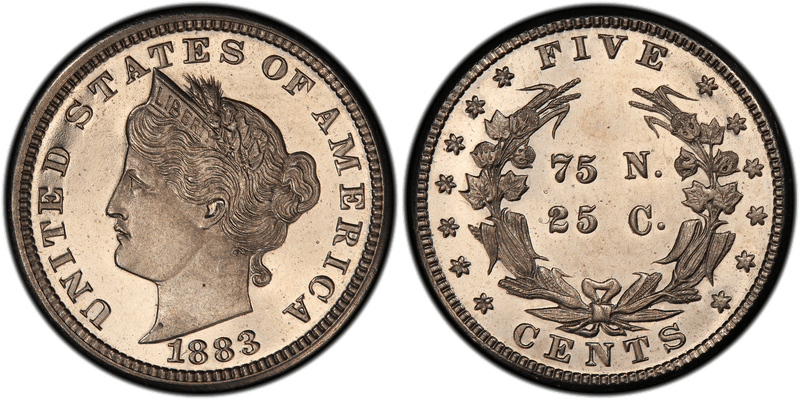 1883 Proof Nickel Pattern - J-1707