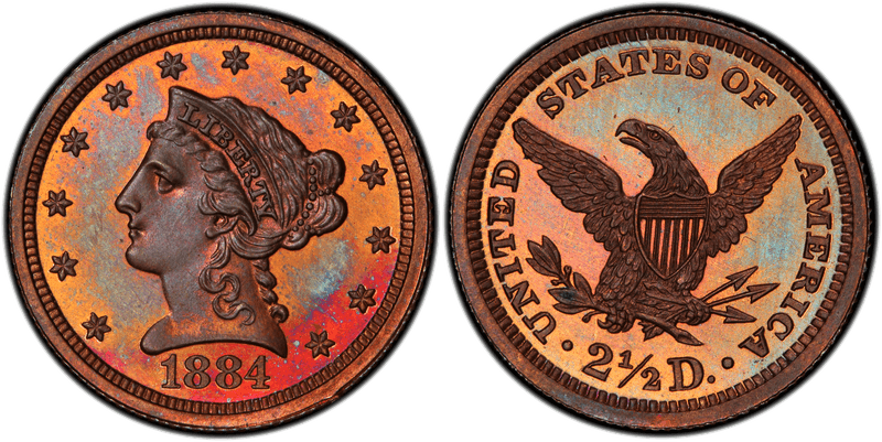 1884 Quarter Eagle Patterns