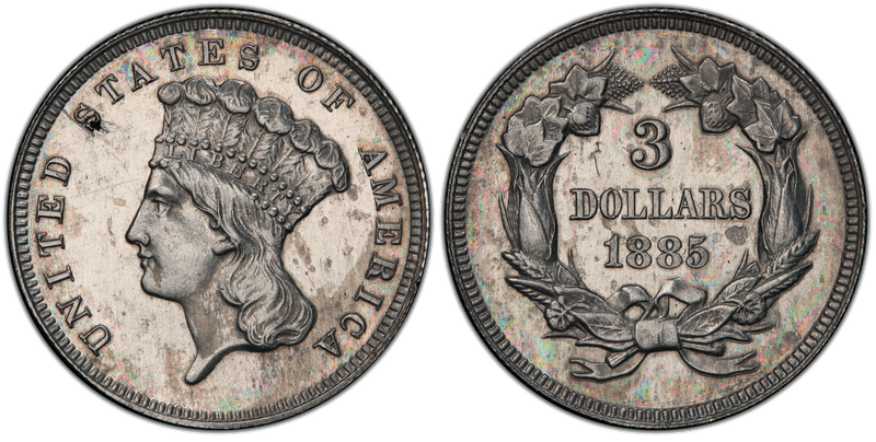 1885 Three Dollar Patterns