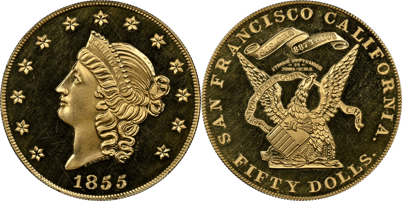 2001 Proof Kellogg & Co. Fifty Dollar - Restrike