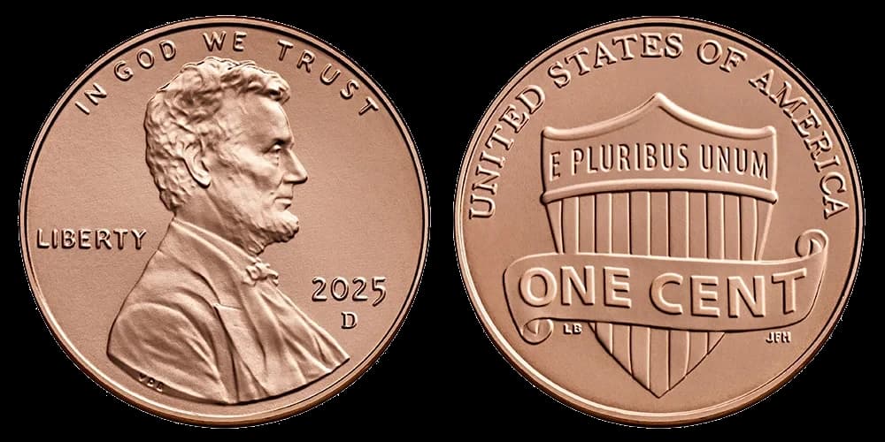 2025 (D) Lincoln Shield Cent