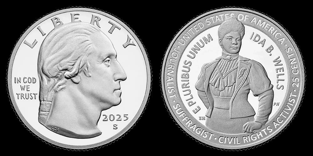 2025 (S) Proof Ida B. Wells Quarter