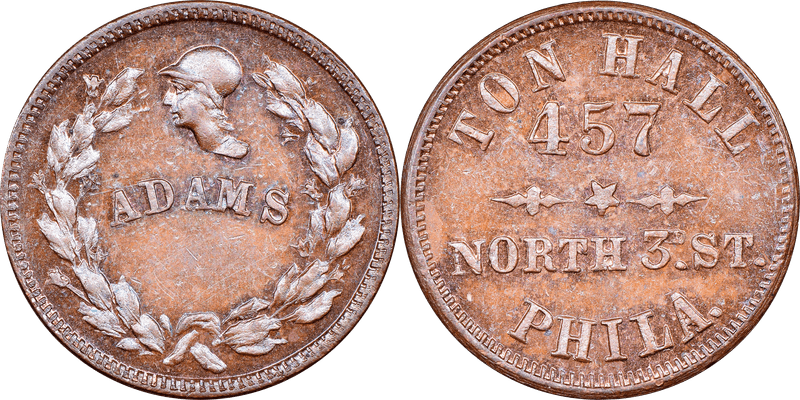 (No Date) Civil War Store Card F-750A-1A, MD