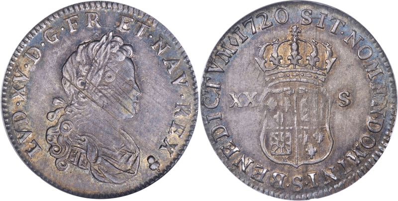 1720-S Twenty Sols