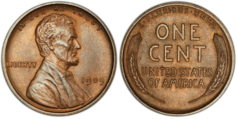 1909 Lincoln Wheat Cent
