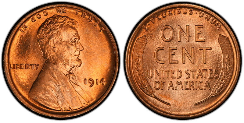 1914 Lincoln Wheat Cent
