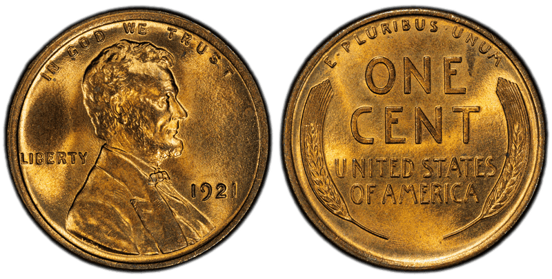 1921 Lincoln Wheat Cent
