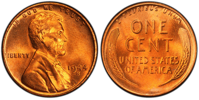 1944 (S) Lincoln Wheat Cent