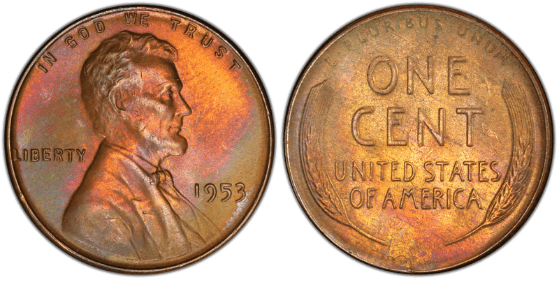 1953 Lincoln Wheat Cent