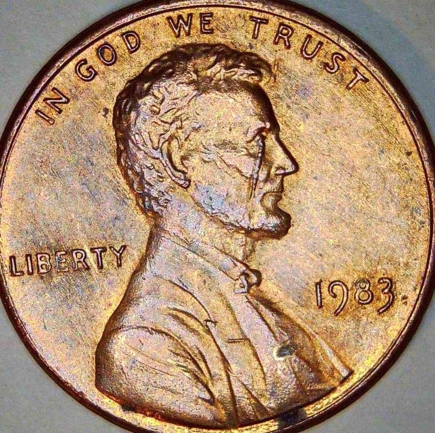 1983 (P) Lincoln Memorial Cent - DGO 001