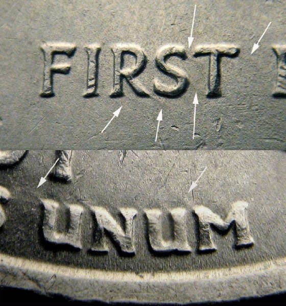 2001P(NC)-25DER-001T Trail Die Reverse