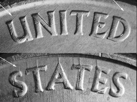 2005P(CA)-25DEO-001T Trail Die Obverse