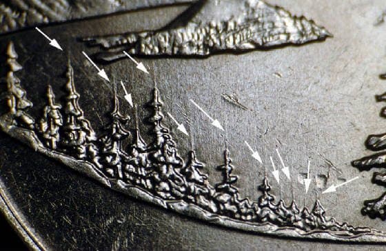2005P(OR)-25DER-001T Trail Die Reverse
